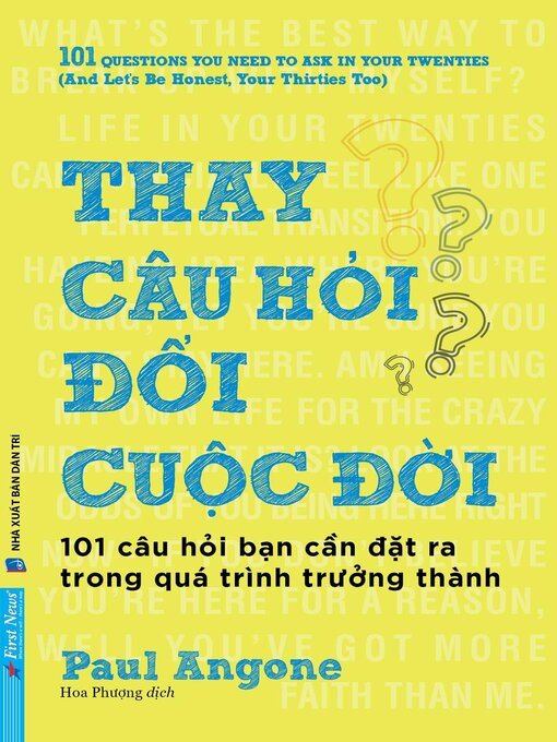 Title details for Thay Câu Hỏi--Đổi Cuộc Đời by Paul Angone - Available